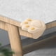 thumbnail image 5 of 4 protectores de esquinas de mesa con forma de pata de gato, a prueba de bebés, protectores de bordes Caqui, 5 of 9