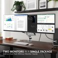 thumbnail image 2 of ViewSonic VG2455_56A_H2 24 Dual Pack Head-Only 1080p IPS Docking Monitors w/USB C 3.2 with 90W Power (Renewed), 2 of 5