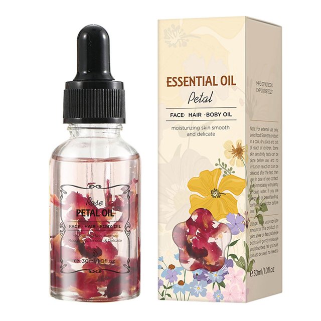 Fiudx Acetato Corporal, Loción Nutritiva Natural, Aceite de Masaje, Aroma Aromático, Hidratación Diaria, Uso Relajante, Producto de Lujo, Envase 30 Ml