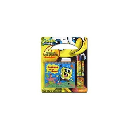 DDI 914160 Sponge Bob Personalized 5Pc Stationery Set Case Of 96