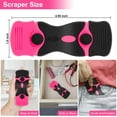 thumbnail image 4 of Razor Blade Scraper - Pink Razor Scraper Gift for Women, 2-in-1 Scraper Tool Set with 20Pcs Razor Blades for Removing Window Labels, Decals, Stickers, Glass Stove Top (2 Pack), 4 of 9