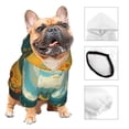 thumbnail image 3 of Balery Field Style Bicycle Young Sunflower Sudadera con Capucha para Perros Pequeños – Ropa para Mascotas, Disfraz para Perros y Gatos, Ideal para Fiestas y Cosplay-Small, 3 of 7