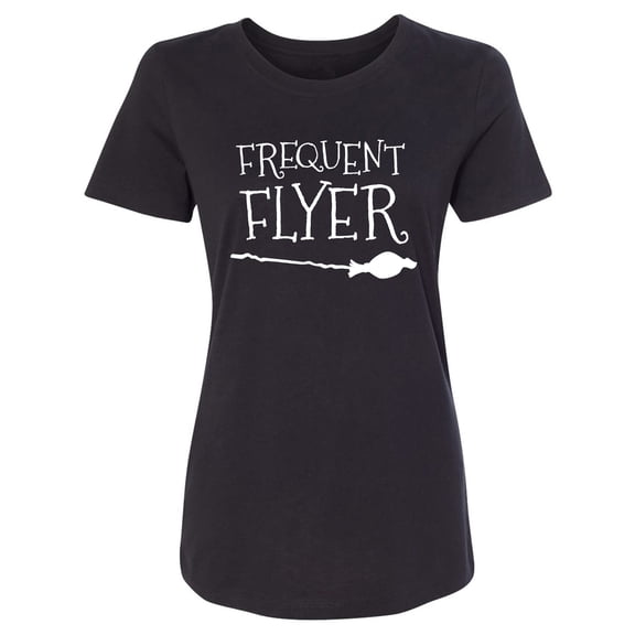 Frequent Flyer Womens crewneck tee
