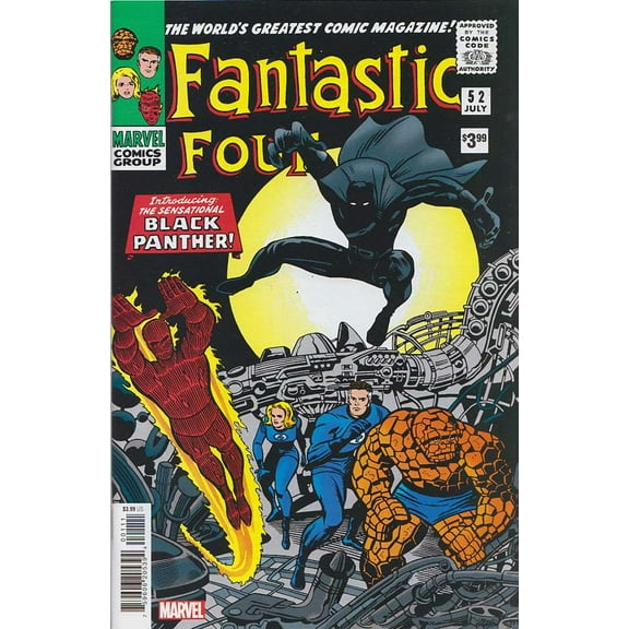 Fantastic Four (Vol. 1) #52A VF ; Marvel Comic Book