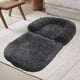 thumbnail image 4 of Cama Grande Para Perros Humanos, Cama De Felpa Para Perros Humanos, Color Gris Oscuro, Lavable, Cómoda Para Personas, Mascotas Grandes, Perros Y Gatos, 4 of 7