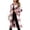 Pink, variant on Aboser Womens Plaid Long Shirts Dressy Button Down Jacket Coat Loose Long Sleeve Blouse Tops Buffalo Flannel Shirt 2024 Boyfriend Shirts