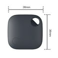 thumbnail image 2 of Key Finder KeyFinder, Smart Tracker Tag compatible solo con iOS, buscador de llaves Bluetooth para equipaje/maletas/carteras/bolsos, resistente al agua IP67, batería reemplazable, 2 of 5