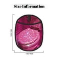 thumbnail image 3 of Pofeuu Sparkling Pink Toilet Print Silicone Pot Mat Mitten With Hanging Loop Heat Resistant Oven Mitts Non-Slip Bbq Baking Smoking Potholders, 3 of 7