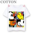 thumbnail image 3 of Camiseta de algodón con estampado de dibujos animados para niños, de manga corta, informal, de Disney Four Palace, Minnie Mouse, Anime, para verano, 3 of 5