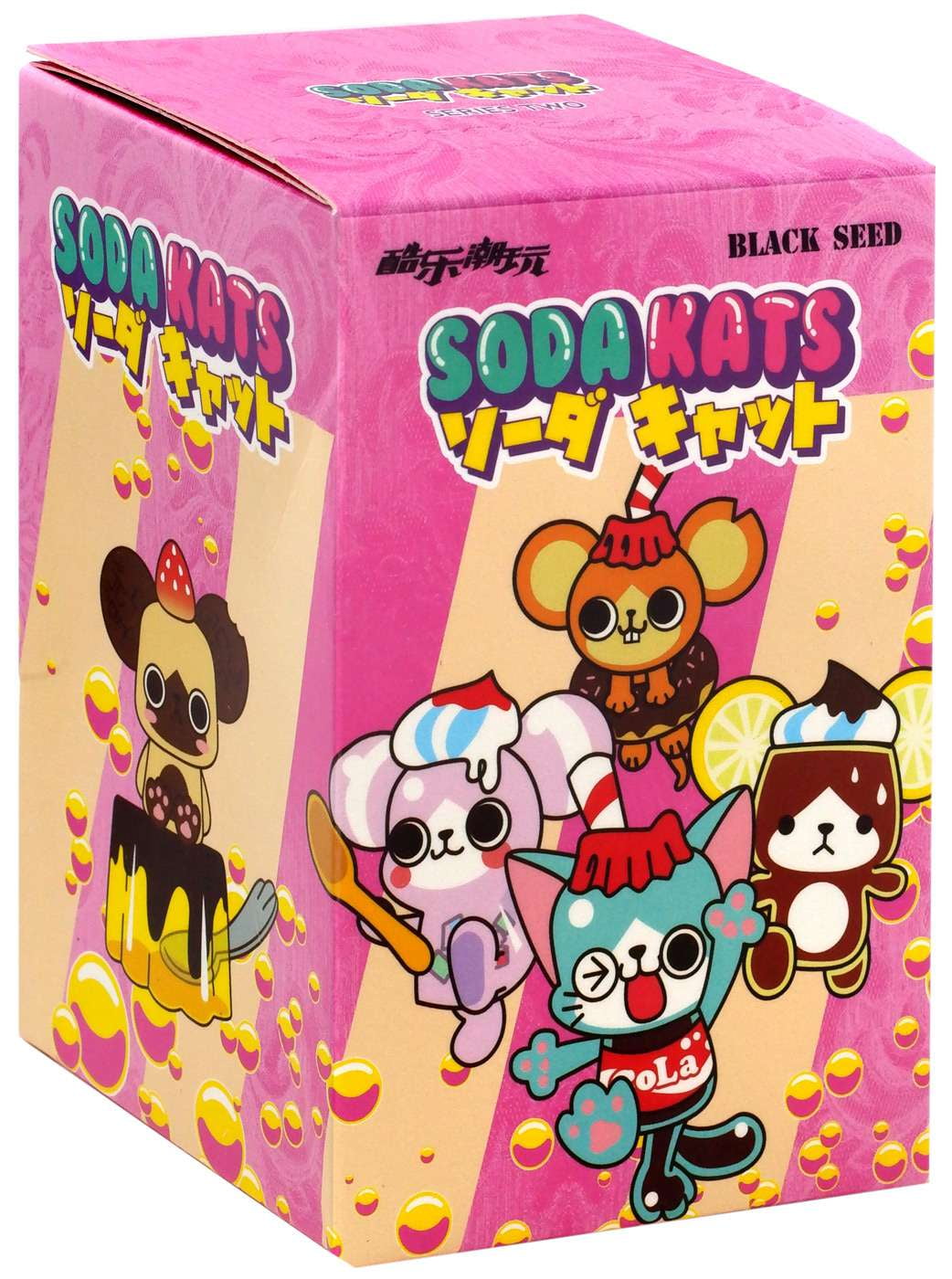 Soda Kats Series 2 Mystery Box (12 Packs)