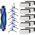 thumbnail image 1 of PIX-LINK Piezas de repuesto adecuadas para eufy RoboVac 11S RoboVac 30 RoboVac 30C RoboVac 15C RoboVac 12 RoboVac 35C RoboVac 15T, paquete de 19 (10 filtros + 8 cepillos laterales + 1 cepillo rodante) PIX-LINK Electrodomésticos y accesorios limpios, 1 of 6