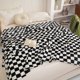 thumbnail image 3 of Winter Warm Flannel Blanket - Thick Checkered Throw For Cold Weather Comfort, 3 of 5