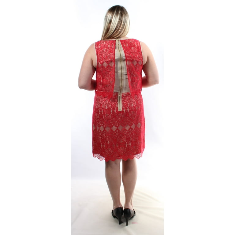 Kensie Womens Layered Tiered Dress