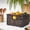 Brown, variant on Wicker Storage Baskets 2-Pack – Stylish Decorative Waterproof Baskets for Home Organization and Decluttering