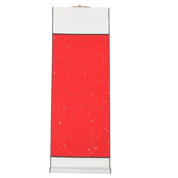 GARVALON Red Chinese Calligraphy Paper Rectangular For Calligraphy And Painting 1Pack