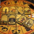 thumbnail image 3 of (B)78 cartas de tarot con guía, baraja clásica de tarot Rider Waite de PVC resistente al agua, antiarrugas, con lámina de oro de lujo, con caja exquisita para principiantes, 3 of 5