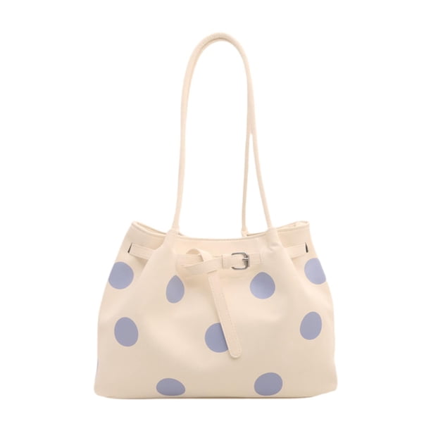 Bolso tote para mujer, bolso mano informal y versátil para viajes, vacaciones, desplazamientos diarios y trabajo. Blanco