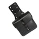 thumbnail image 3 of 1 par de bolsas laterales para motocicleta de cuero sintético, impermeables, para colgar en el coche, color negro, 3 of 5