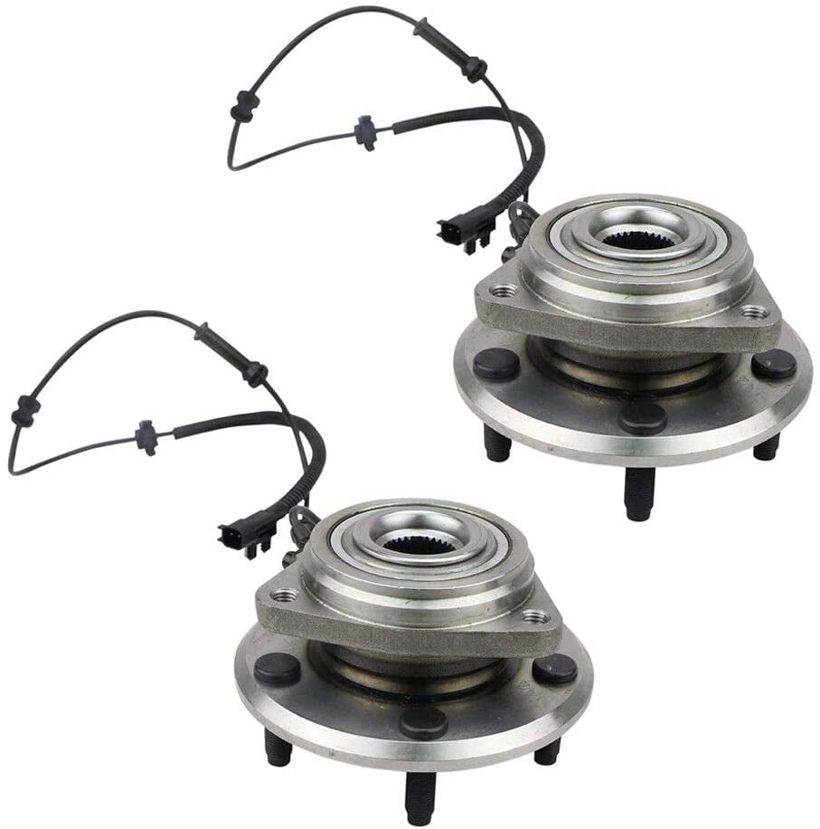 Pair 2 Front Wheel Hub Bearing Assembly for 20072016 Jeep Wrangler
