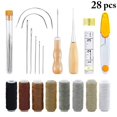 thumbnail image 2 of Bangcool Leather Needle Kit Professional DIY Leather Crafting Tool Leather Repair Kit, 2 of 10