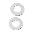 thumbnail image 4 of amleso 2 Pieces Micro Weight Plates Extra Weights Compact Drop Resistant Change Weight Plates for Workout Progressive Cross Training White 0.25kg, 4 of 9