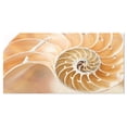 thumbnail image 2 of Brown Nautilus Shell Pattern - Contemporary Canvas Art Print, 2 of 3