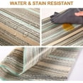 thumbnail image 3 of Set of 6 Placemats,Heat Resistant Stain Resistant Woven Vinyl Insulation Placemats, Durable Washable Elegant Table Mats for Dining, 3 of 8