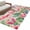 Beige, variant on Pink Flowers Flamingos Area Rug 6x9 Washable Rug Non Slip Summer Botanical Tropical Leaves Large Area Rug Soft Stainresistant Indoor Floor Carpet for Living Room Bedroom Office Dining Room Nursery