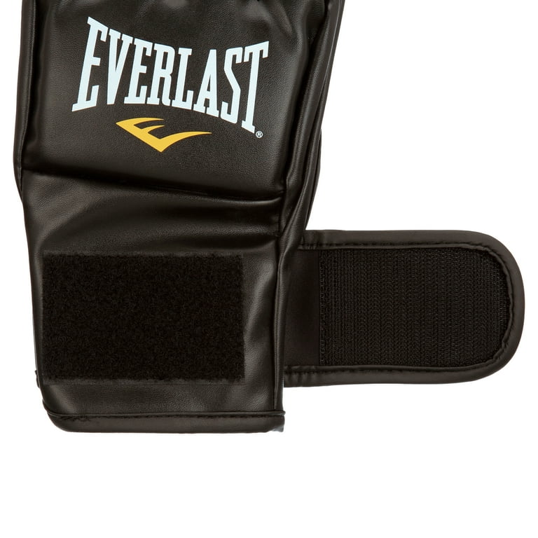 Everlast MMA Pro Style Grappling Boxing Gloves, Black, Small/Medium