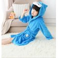 thumbnail image 1 of Albornoces con capucha de unicornio de Navidad para niños, bata de baño de arcoíris con estrella, pijamas de animales para niños y niñas, camisón para niños, ropa de dormir para niños, 1 of 2