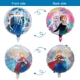 thumbnail image 5 of 7Pcs Frozen Birthday Party Supplies Decor, Frozen Balloons for Party Decoration, Snow Princess Birthday Decoration for Girls, 5 of 6
