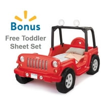Little Tikes Jeep Wrangler Toddler to Twin Bed + FREE Garanimals Toddler Sheet Set