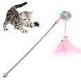 thumbnail image 1 of ANGGREK Interactive Cat Toy, Teaser Cat Toy Splicing Pompoms For Cats Kitten Exercise Playing, 1 of 8