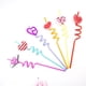 thumbnail image 4 of Pajita de fiesta de barra de PVC, pajita de modelado creativo, pajita de plástico saludable para niños con dibujos animados, 4 of 6