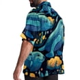 thumbnail image 3 of Platypus Men's Short Sleeve Poplin Shirt, Casual Printed Button Down, Summer Beach Hawaiian Shirts, Unisex, 3 of 6