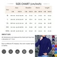 thumbnail image 4 of Men's Solid Color Turtleneck Sweater Textured Knit Pullover for Casual Fashion and Winter Warmth, Ideal for Office Wear and Christmas Holiday Gifts,Red,3XL, 4 of 5
