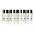thumbnail image 1 of Nabila K Perfume roll-on (juego de 9) con aceites esenciales, fragancia orgánica natural y duradera, sin alcohol, perfume de tamaño de viaje para mujeres, aprobado por la TSA 0,33 oz / 10 ml, 1 of 4
