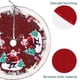 thumbnail image 3 of FloreceBien suministros de decoración de la parte inferior del árbol de Navidad 70 cm lindo patrón falda de árbol de Navidad, 3 of 6