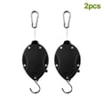 thumbnail image 1 of Panier Suspendu Rétractable Robuste avec Poulie pour Plantes et Fleurs, 1 of 8