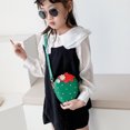 thumbnail image 6 of Women Cute Strawberry Purse Cartoon Messenger Crossbody Handbag Women Outdoor Casual Daily Use Shoulder Bag Small Coin Wallet, 6 of 7