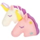 thumbnail image 2 of 2 esponjas exfoliantes de malla, esponja de bola de ducha de baño de unicornio (blanco, rosa), 2 of 4
