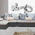 thumbnail image 6 of Music Notes Band Room Home Removable Wall Stickers Wall Decor Lot S6 U7T9, 6 of 6