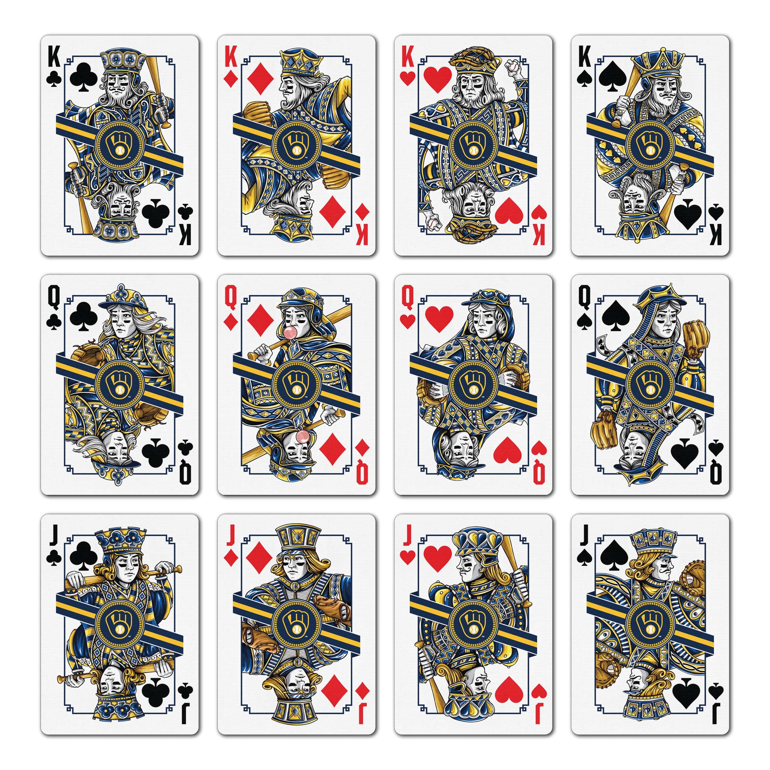 Milwaukee Brewers Classic Series Playing Cards