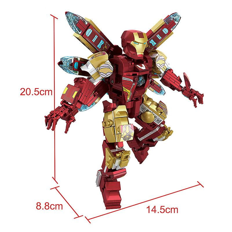 New Avengers Mk85 Iron Man Mecha Titan Robot Block Kit Walmart