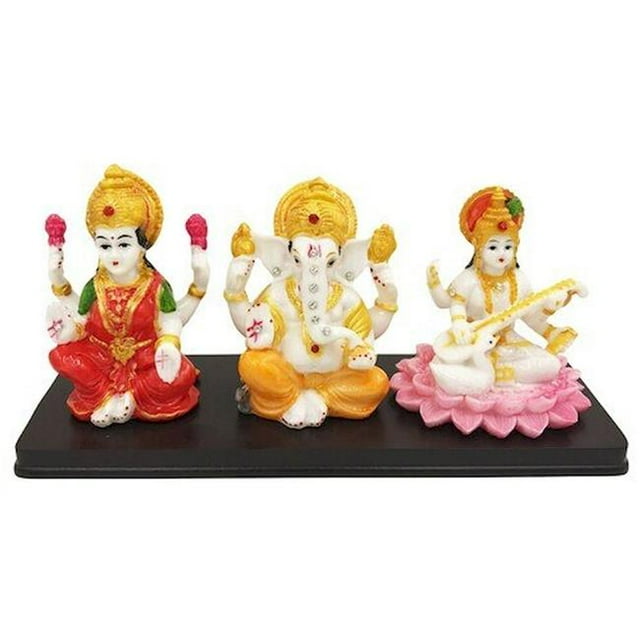 Laxmi, Figurine Ganesh & Saraswati