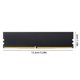 thumbnail image 3 of Memoria de computadora DDR4 1.2V 288PIN Desktops RAM CL15-CL17-CL19 (32GB 3200), 3 of 5
