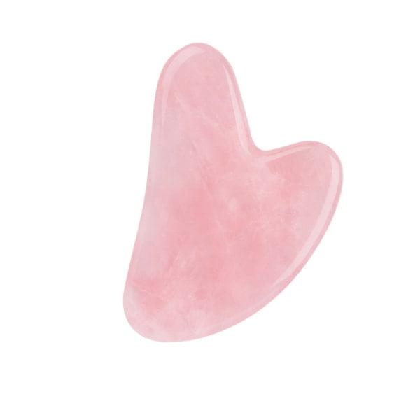 Rose Quartz Massager för avslappning av ansiktsmuskler