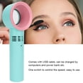 thumbnail image 4 of Qiilu Eyelashes Dryer, Mini Eyelashes Fan,Portable Mini USB Rechargeable Bladeless Hand Held Grafting False Eyelashes Fan, 4 of 7