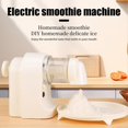 thumbnail image 3 of Compatible Shaved Ice Machine Snow Cone Machine with Stainless Steel Blades One-Button Operation Easy to Clean Electric Ice Machine QingHai_Perfect Gift, 3 of 5