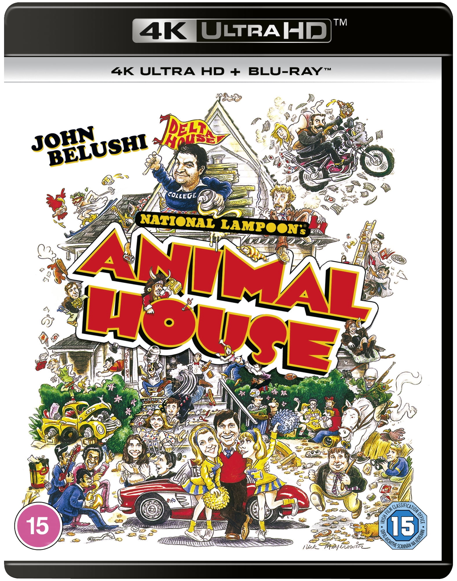 Animal House 4k スチールブック　スペシャル版　イギリス版 National Lampoon's Animal House - Universal Essentials Collection